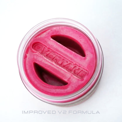 Cool Melon gel car air freshener top-down view of gel — Overtake Scents