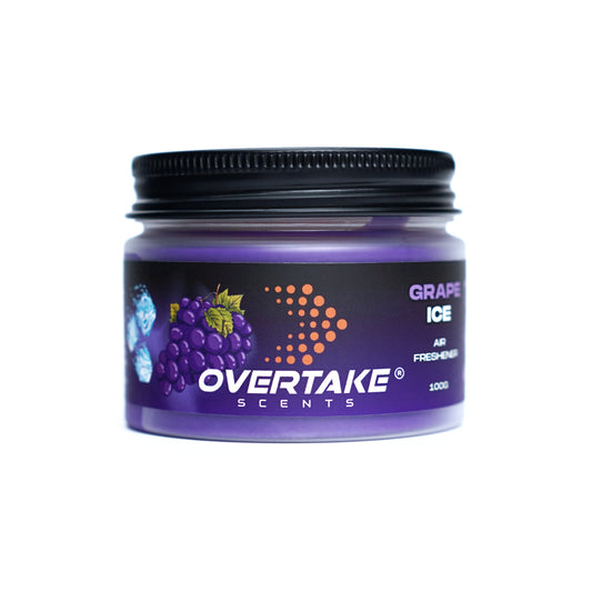 Grape Ice premium gel car air freshener — Overtake Scents, made in Melbourne