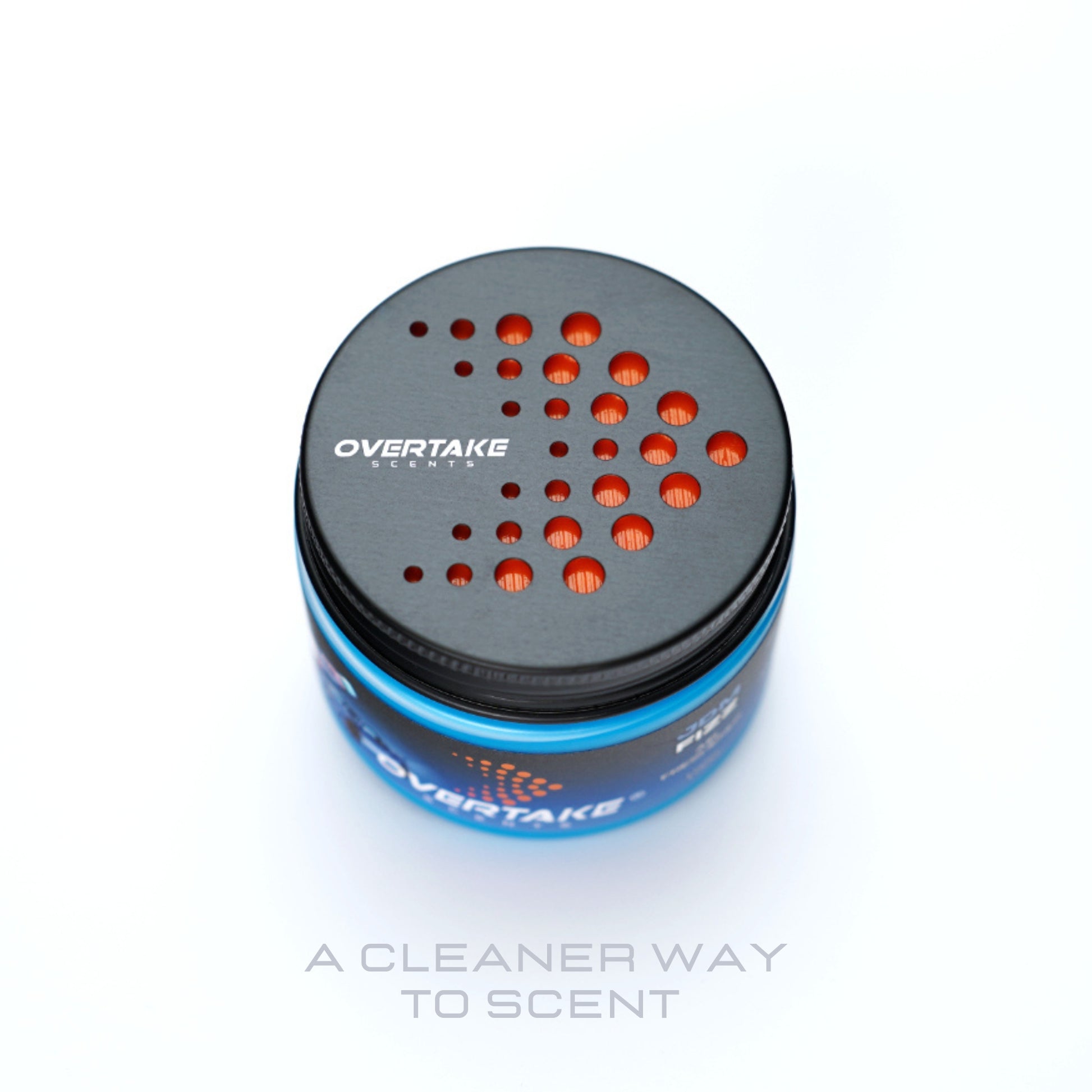 JDM Fizz gel car air freshener lid on with freshness seal — Overtake Scents