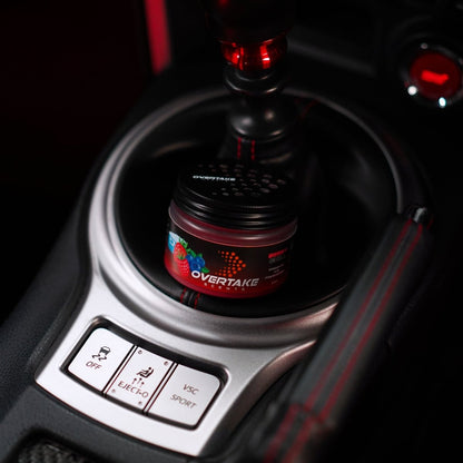 Berry Chill gel car air freshener product shot — Overtake Scents