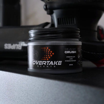 Black Crush gel car air freshener — Overtake Scents Melbourne