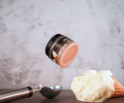 Very Vanilla gel car air freshener product shot — Overtake Scents